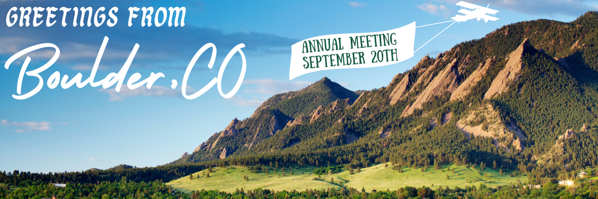 Annual Meeting in Boulder