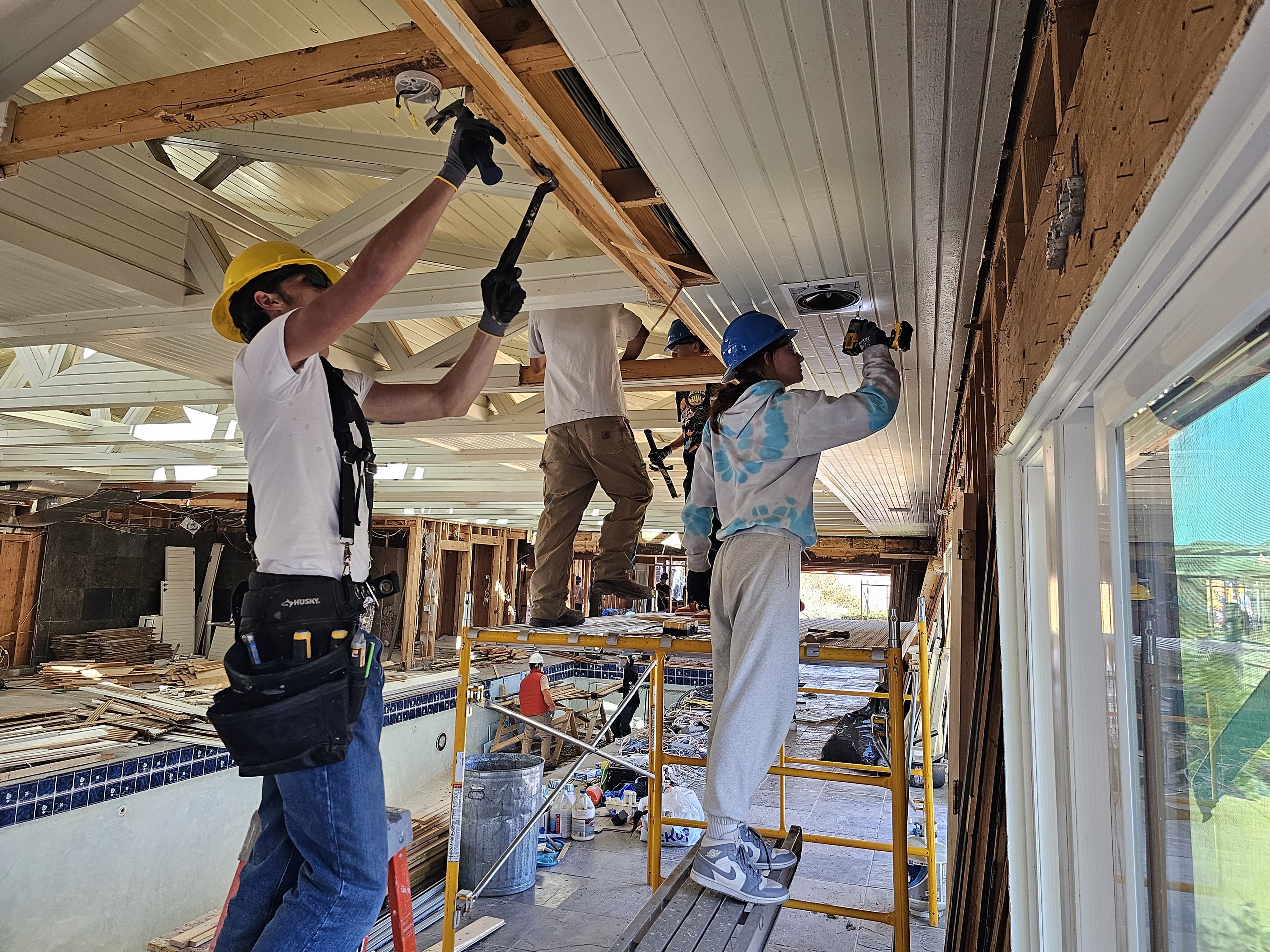 Poudre high Students Deconstructing